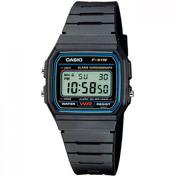  Casio Classic F-91W-1YER